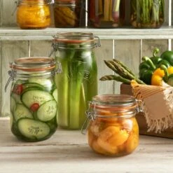 Kilner 1.5 Litre Round Clip Top Jar -Kitchen Supplies 1000035728 alt02