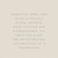 Set Of 4 Cartmel Natural Linen Napkins -Kitchen Supplies 1000163301 alt09