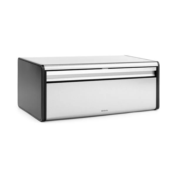 Brabantia Matt Steel Fall Front Bread Bin 4 Brabantia Matt Steel Fall Front Bread Bin - Image 2