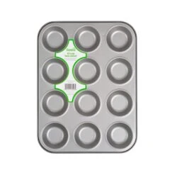 Dunelm Essentials 12 Cup Bun Tin