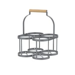 Grey Milk Bottle Holder