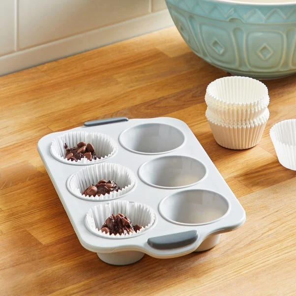 Framed Silicone Bun Tin 3 Framed Silicone Bun Tin