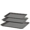 Set Of 3 Oven Trays 1 Set Of 3 Oven Trays -Kitchen Supplies 30712636