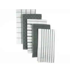 Set Of 5 Terry Tea Towels -Kitchen Supplies 30726296