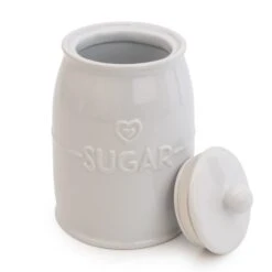 White Hearts Sugar Canister -Kitchen Supplies 30737434 alt02