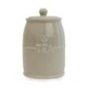 Grey Hearts Tea Canister -Kitchen Supplies 30737441