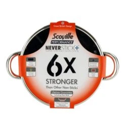 Scoville Neverstick 6 Non-stick Aluminium Casserole Dish, 24cm -Kitchen Supplies 30737633 alt04