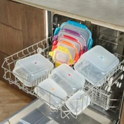 Joseph Joseph Set Of 5 Multicolour Nest Lock Storage Containers -Kitchen Supplies 30797976 alt04