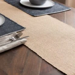 Jute Woven Table Runner -Kitchen Supplies 30800392 alt03