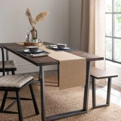 Jute Woven Table Runner -Kitchen Supplies 30800392 alt07