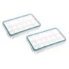 Set Of 2 Clip & Lock Ice Cube Trays -Kitchen Supplies 30816057
