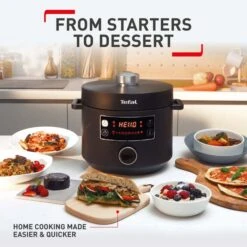 Tefal Turbo Cuisine Multi Pressure Cooker, 4.8L -Kitchen Supplies 30821027 alt07