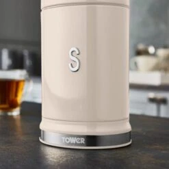 Set Of 3 Tower Belle Tea, Coffee And Sugar Canisters -Kitchen Supplies 30822132 alt05