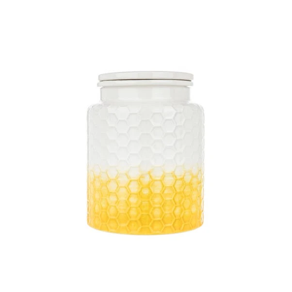 Kitchen Pantry Yellow Kitchen Canister 6 Kitchen Pantry Yellow Kitchen Canister - Image 4