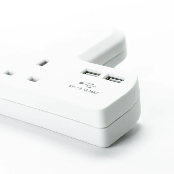 Status 2 Way Cable Free Socket With 2 X USB 5 Status 2 Way Cable Free Socket With 2 X USB - Image 3