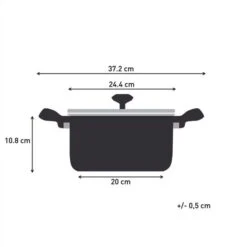 Tefal Titanium Force Stew Pot, 24cm -Kitchen Supplies 30839622 alt06