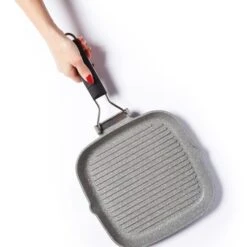 MasterClass Non-Stick Aluminium Grill Pan, 24cm -Kitchen Supplies 30847853 alt04