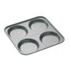 MasterClass Non Stick 4 Cup Yorkshire Pudding Pan 24cm -Kitchen Supplies 30848916