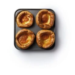 MasterClass Non Stick 4 Cup Yorkshire Pudding Pan 24cm -Kitchen Supplies 30848916 alt02
