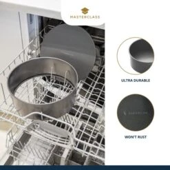MasterClass Non Stick Loose Base Deep Cake Pan Round 16cm -Kitchen Supplies 30848950 alt05