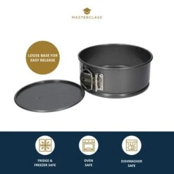 MasterClass Non Stick Spring Form Loose Base Cake Pan Round 15cm -Kitchen Supplies 30848959 alt07