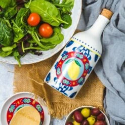 KitchenCraft World Of Flavours Ceramic Oil And Vinegar Set -Kitchen Supplies 30851654 alt03