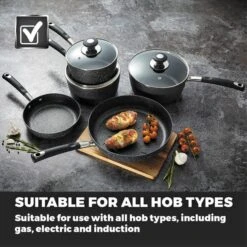 Tower Precision Non-Stick Aluminium 5 Piece Pan Set -Kitchen Supplies 30856293 alt06