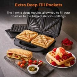Tower 3 In1 Deep Fill Sandwich Maker -Kitchen Supplies 30857581 alt04