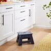 Small Navy Step Stool -Kitchen Supplies 30869969