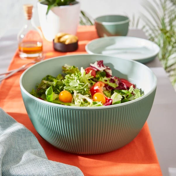 Green Picnic Salad Bowl 3 Green Picnic Salad Bowl