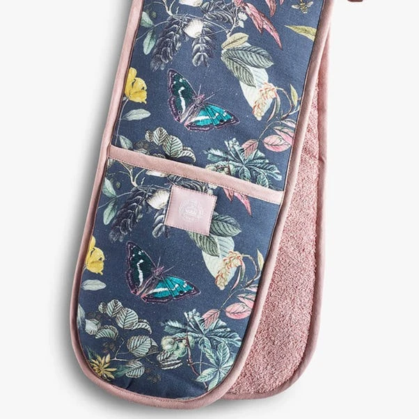 Kew Midnight Floral Double Oven Glove 4 Kew Midnight Floral Double Oven Glove - Image 2