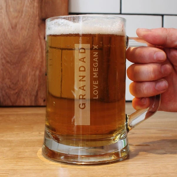 Personalised Classic Stern Pint Tankard 4 Personalised Classic Stern Pint Tankard - Image 2