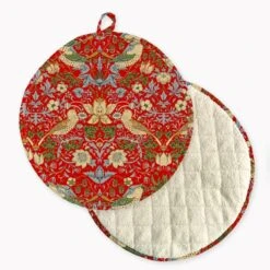 William Morris Strawberry Thief Range Cooker Pad -Kitchen Supplies 30884203