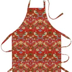 William Morris Strawberry Thief Acrylic Apron -Kitchen Supplies 30884208