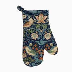 William Morris Strawberry Thief Oven Mitt -Kitchen Supplies 30884220