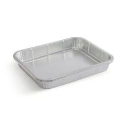 Pack Of 3 Smooth Wall Foil Baking Tray -Kitchen Supplies 30890580 alt02
