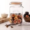 Kilner Clip Lock 3L Square Jar -Kitchen Supplies 30901778