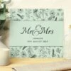 Personalised Mr And Mrs Botanical Glass Worktop Saver -Kitchen Supplies 30908445