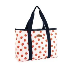 Strawberries & Cream 25 Litre Insulated Family Picnic Tote Bag With Shoulder Strap -Kitchen Supplies 30911475 alt02