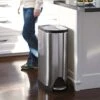 Simplehuman Simple Human Stainless Steel Butterfly Pedal Bin -Kitchen Supplies 30915827