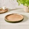 Wooden Colourblock Trivet Olive -Kitchen Supplies 30922952