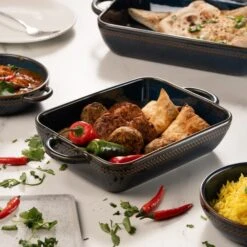 Stoneware Rectangle Roaster 8 Stoneware Rectangle Roaster -Kitchen Supplies 30923086