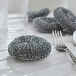 Pack Of 4 Steel Scourers