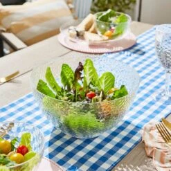 Ripple Acrylic Large Bowl -Kitchen Supplies 30926576