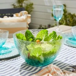 Ripple Acrylic Large Bowl -Kitchen Supplies 30926589