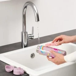 Ion8 Unicorn Leak Proof Kids Stainless Steel Water Bottle -Kitchen Supplies 30934259 alt05