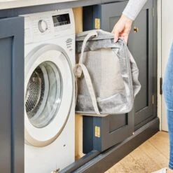 Minky Waterproof Laundry Basket -Kitchen Supplies 30937521 alt04