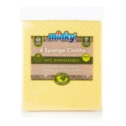 Minky Eco Sponge Cloths 4 Pack