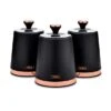 Set Of 3 Tower Cavaletto Kitchen Canisters -Kitchen Supplies 30938809