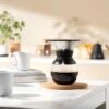 Bodum Black Pour Over Coffee Maker With Permanent Filter, 1L -Kitchen Supplies 30957450